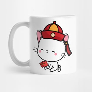 Angora Cat Lunar new year Mug